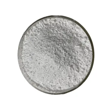 A round pile of fine white powder